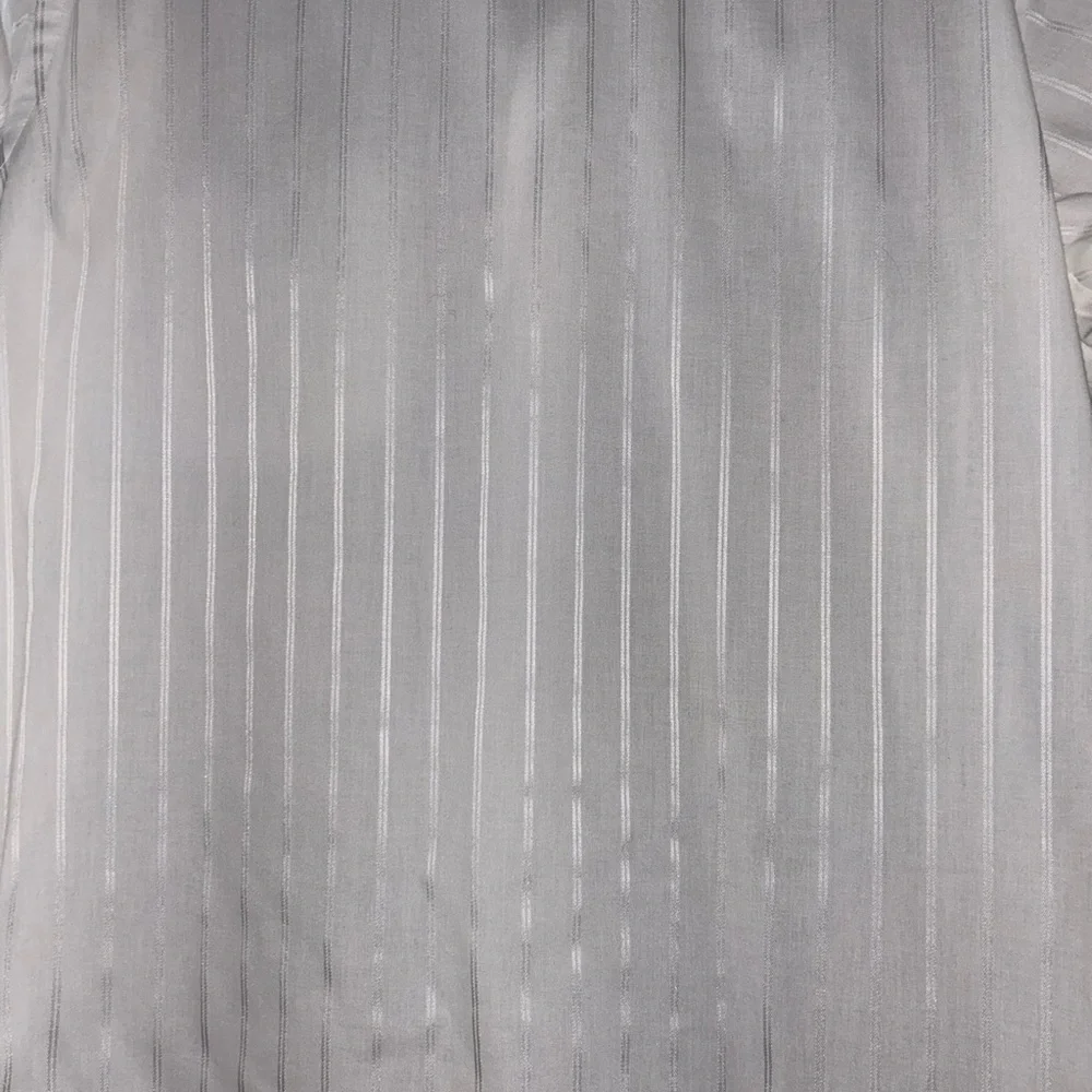 Christian Dior Monsieur Men’s White Dress Shirt with Subtle Stripe - Picture 9 of 11